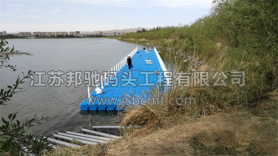 江蘇邦馳碼頭工程有限公司浮筒客戶案例-內蒙古包頭南海景區濕地公園7
