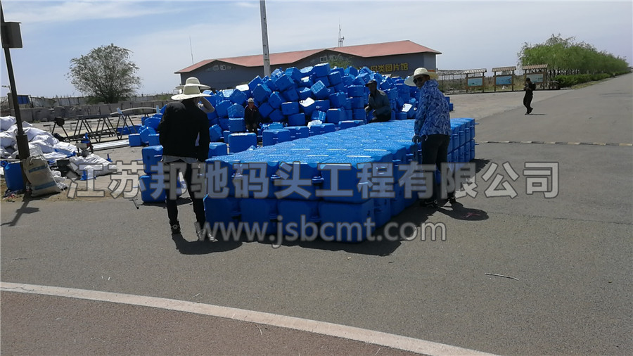 江蘇邦馳碼頭工程有限公司浮筒客戶案例-內蒙古包頭南海景區濕地公園6