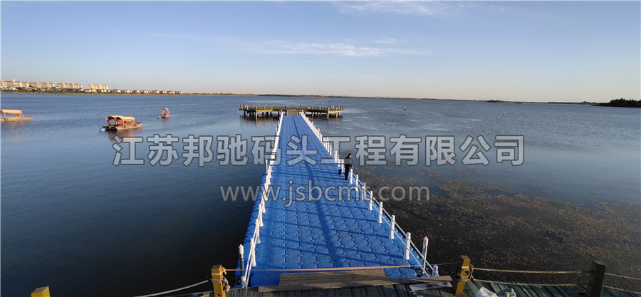 江蘇邦馳碼頭工程有限公司浮筒客戶案例-內蒙古包頭南海景區濕地公園1