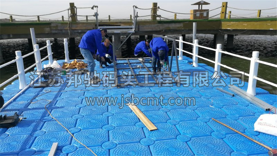 江蘇邦馳碼頭工程有限公司浮筒客戶案例-內蒙古包頭南海景區濕地公園13