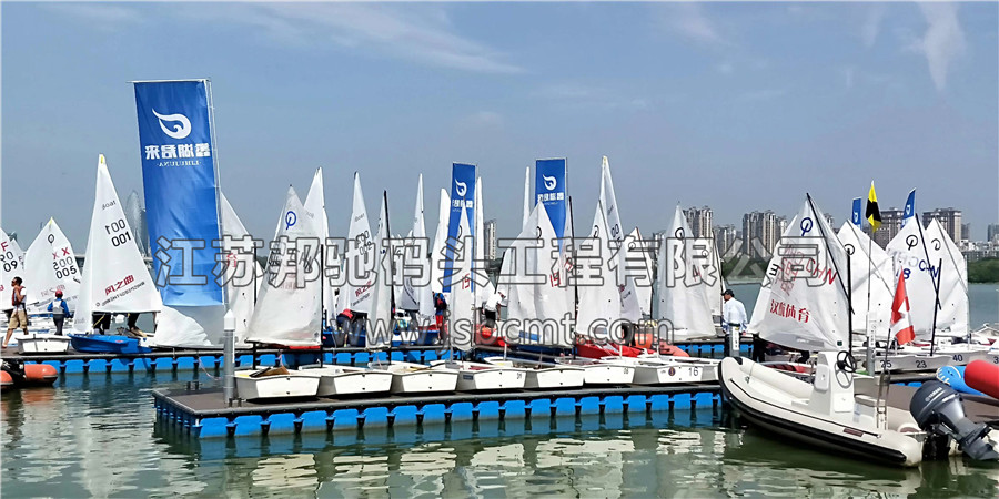 江蘇邦馳碼頭工程有限公司浮筒客戶案例-無錫蠡湖帆船碼頭3